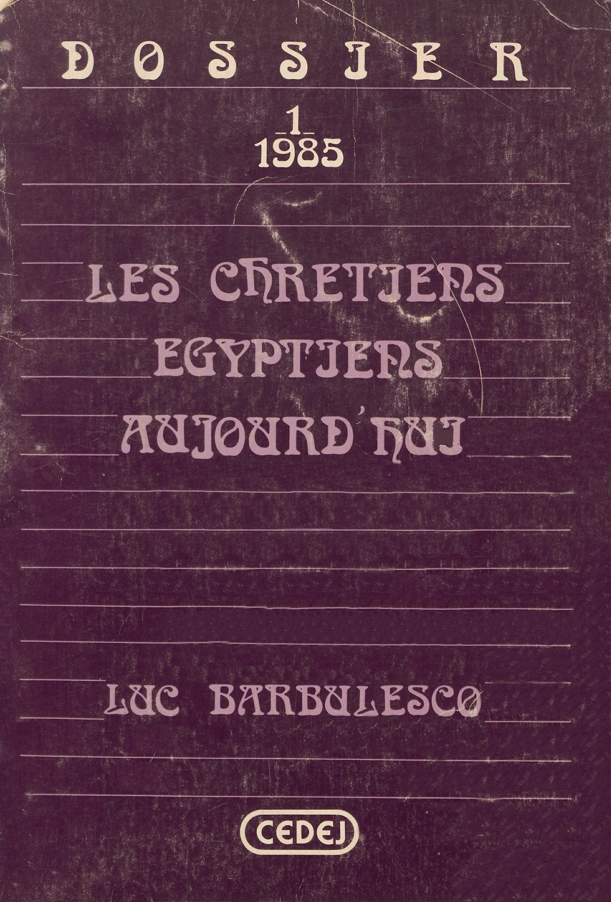 ebook cover of Les chrétiens égyptiens aujourd´hui, by Collectif