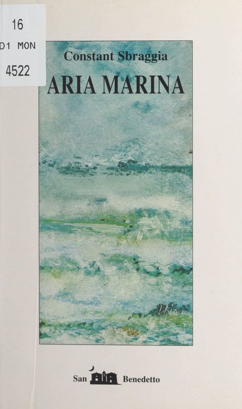 ebook cover of Aria Marina, by Constant Sbraggia