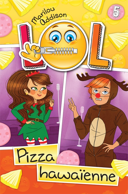 Couverture ebook de Pizza hawaïenne, de Marilou Addison