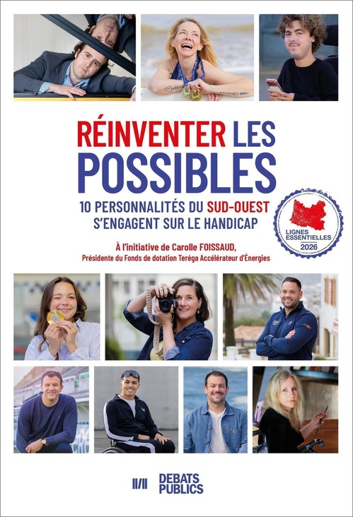 Couverture ebook de Réinventer les possibles, de William Théviot, Carolle Foissaud, Arthur Baucheron, Céline Rouillard, Emeline Pierre, Francesca Clayton, Damien Traille