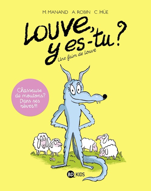 Couverture ebook de Louve y es-tu ?, Tome 01, de Caroline Hüe