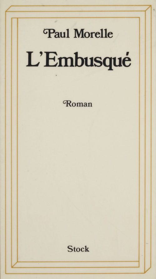 ebook cover of L'Embusqué, by Paul Morelle