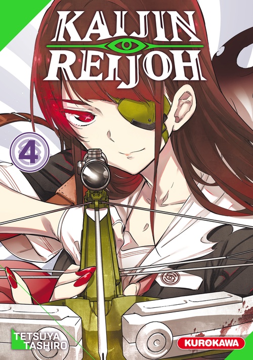 ebook cover of Kaijin Reijoh - Tome 4, by Tetsuya Tashiro