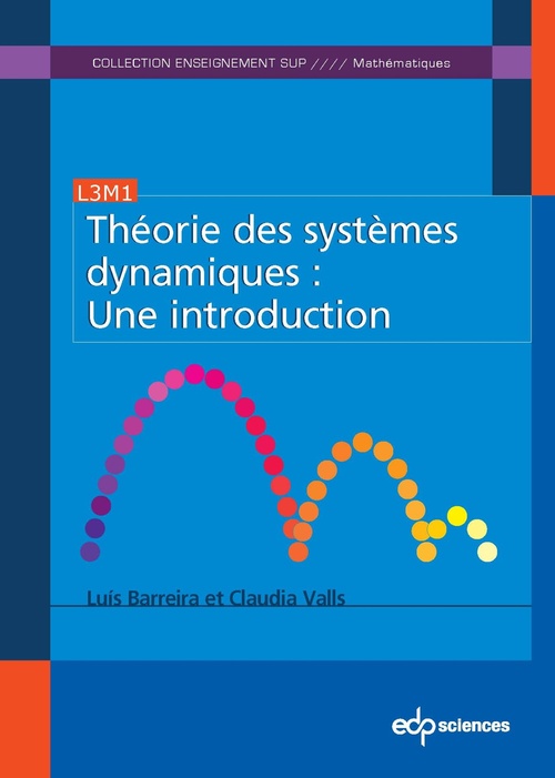 Couverture ebook de Théorie des systèmes dynamiques: une introduction, de Luis Barreira, Clàudia Valls