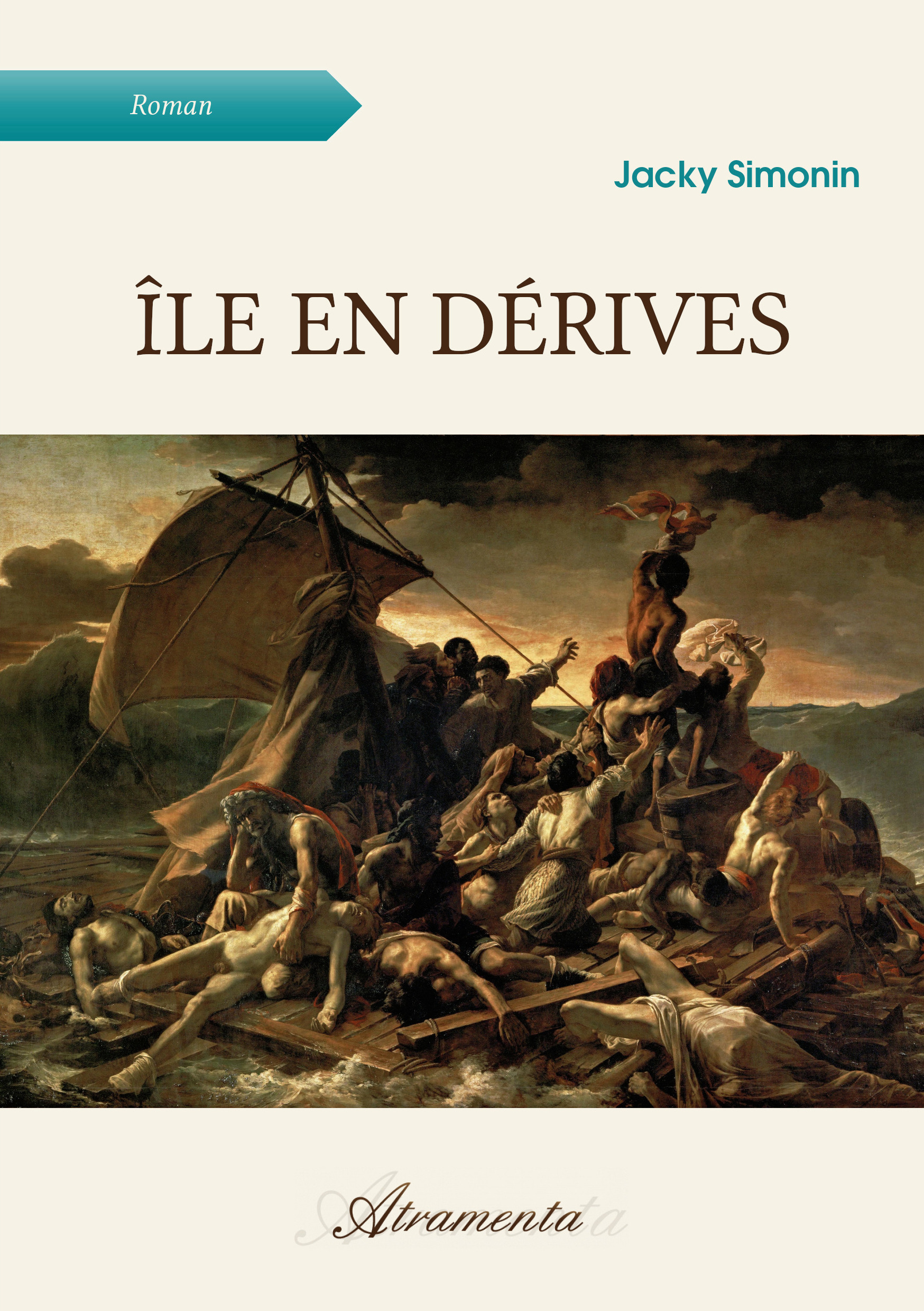 Couverture ebook de Île en dérives, de Jacky Simonin