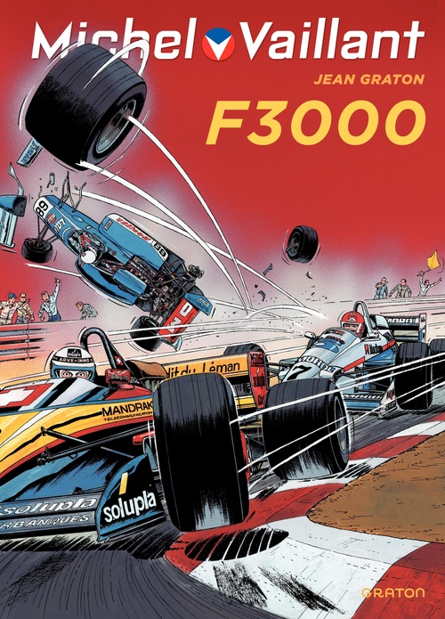 Couverture ebook de Michel Vaillant - Tome 52 - F 3000, de Jean Graton