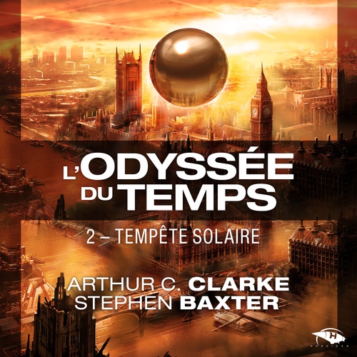 Couverture audiobook de Tempête solaire, de Arthur C. Clarke