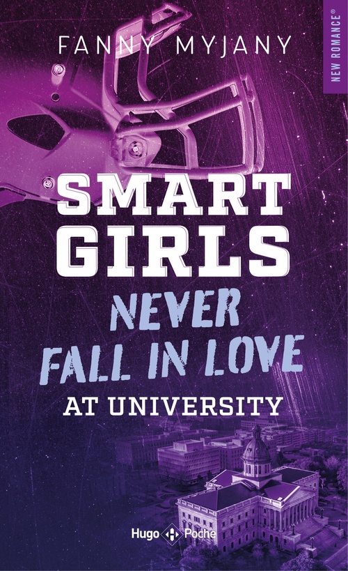 ebook cover of Smart girls never fall in love at university, by Fanny Myjany
