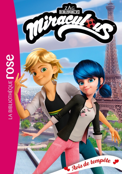 ebook cover of Miraculous 49 - Avis de tempête, by Zagtoon