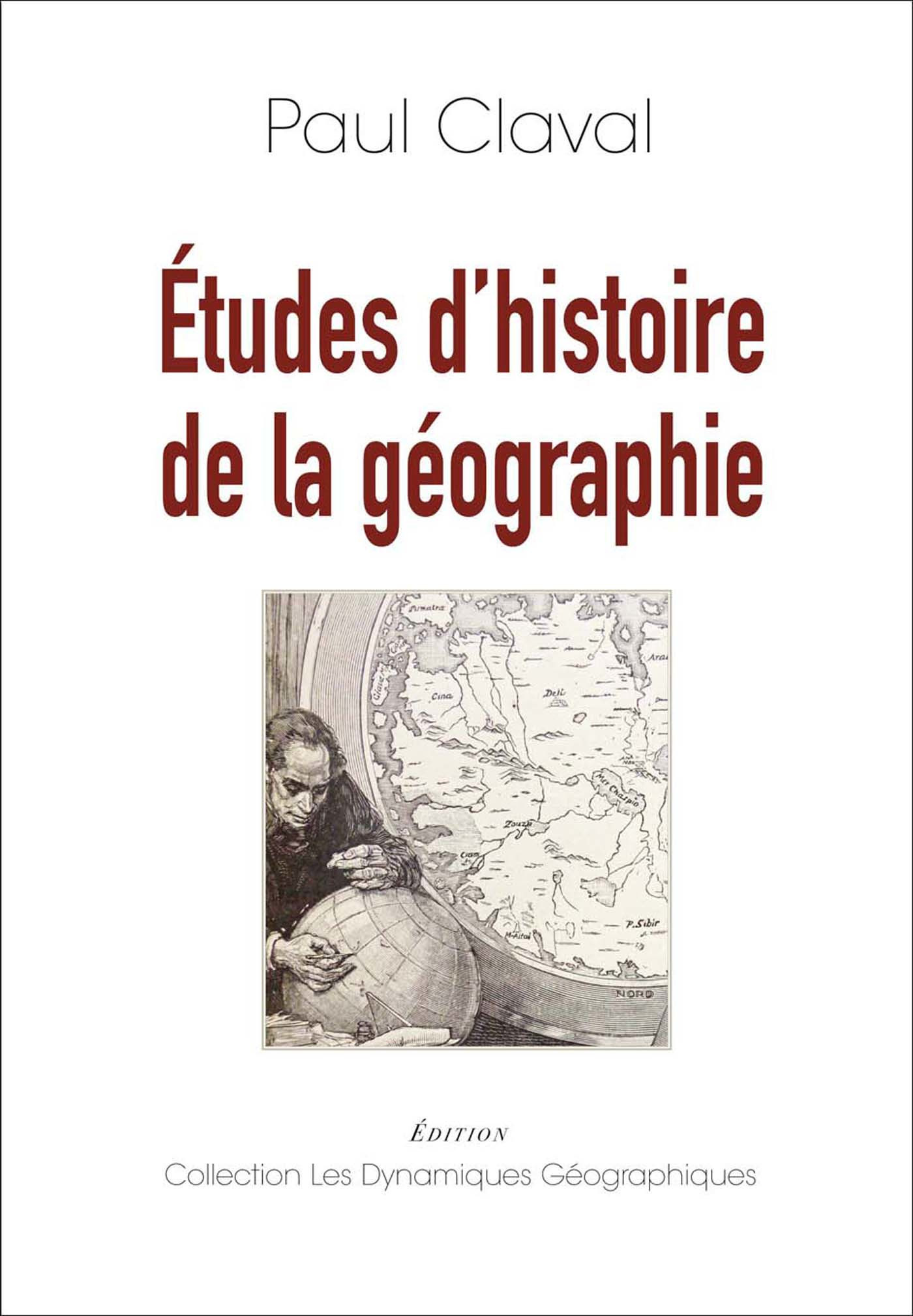 ebook cover of Études d'histoire de la géographie, by Paul Claval