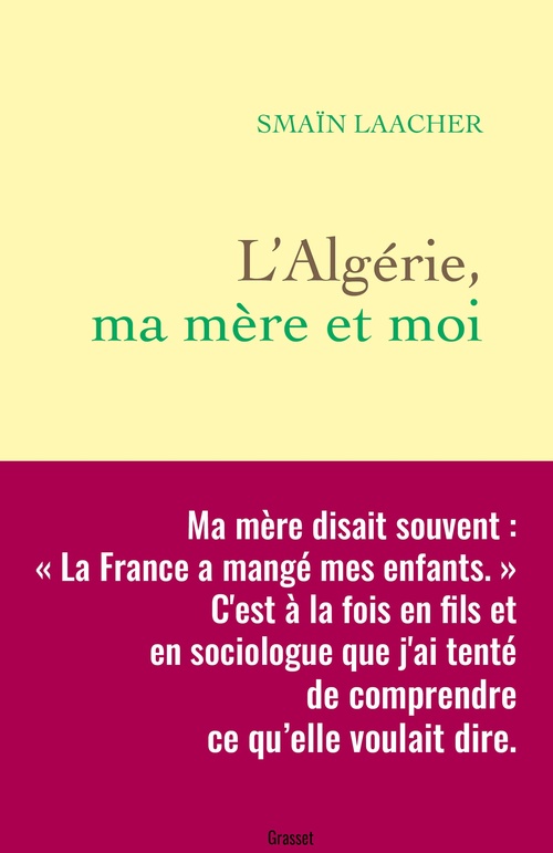ebook cover of L'Algérie, ma mère et moi, by Smaïn Laacher