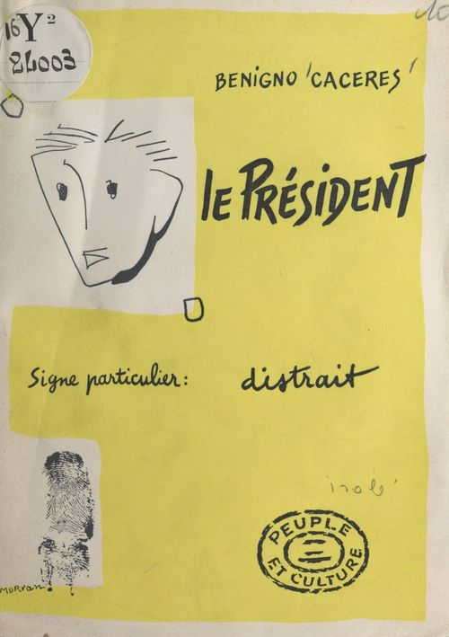 ebook cover of Le Président, by Benigno Caceres