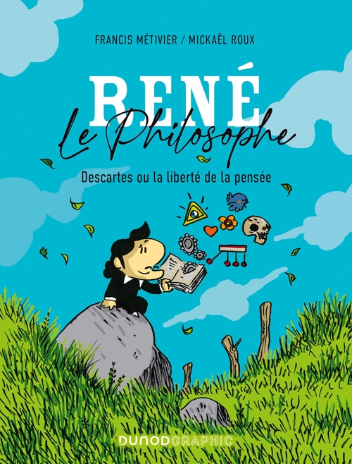 Couverture ebook de René le philosophe, de Francis Métivier, Mickaël Roux