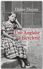 Couverture ebook de Une anglaise à bicyclette, de Didier Decoin
