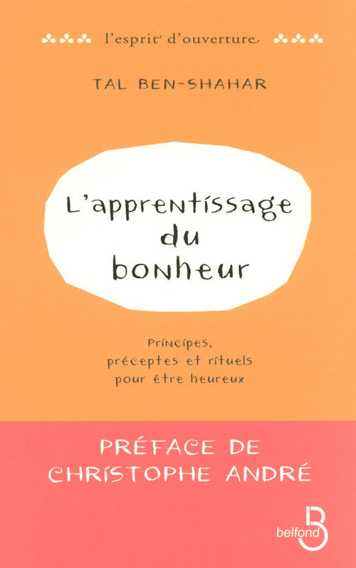 Couverture ebook de L'apprentissage du bonheur, de Tal Ben-Shahar