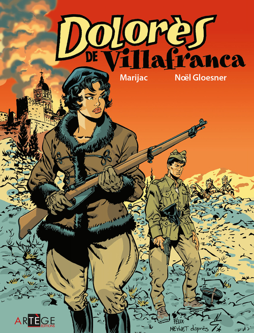 Couverture ebook de Dolorès de Villafranca, de Noël Gloesner