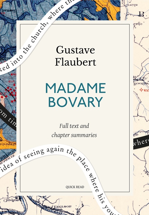 ebook cover of Madame Bovary: A Quick Read edition, by Gustave Flaubert, Quick Read
