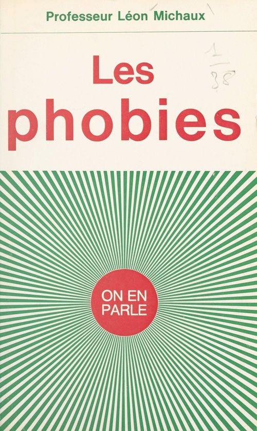 Couverture ebook de Les phobies, de Leon Michaux