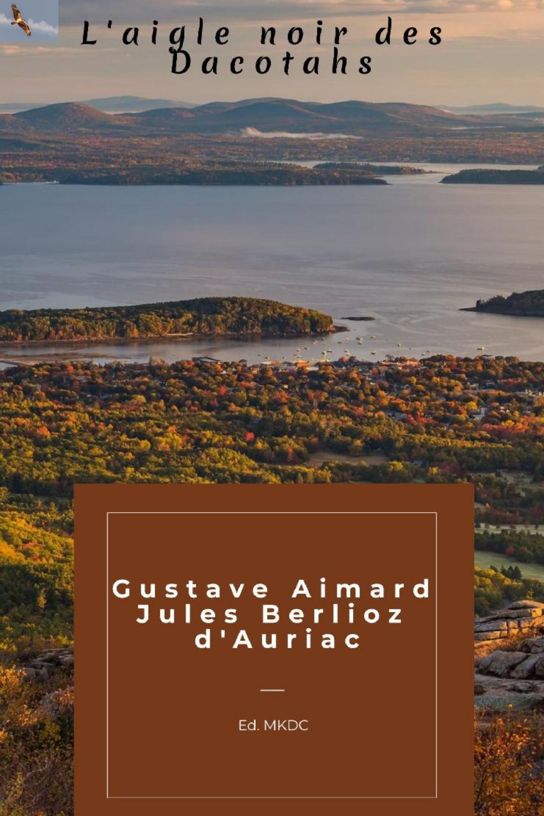 ebook cover of L'Aigle noir des Dacotahs, by Gustave Aimard Et Jules Berlioz D'Auriac