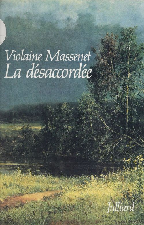 Couverture ebook de La Désaccordée, de Violaine Massenet