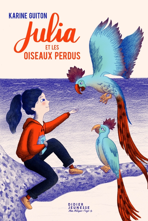 Couverture ebook de Julia et les oiseaux perdus, de Florie Briand, Karine Guiton, Floria Briand