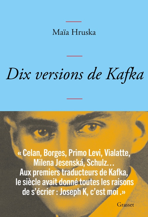 ebook cover of Dix versions de Kafka, by Maïa Hruska