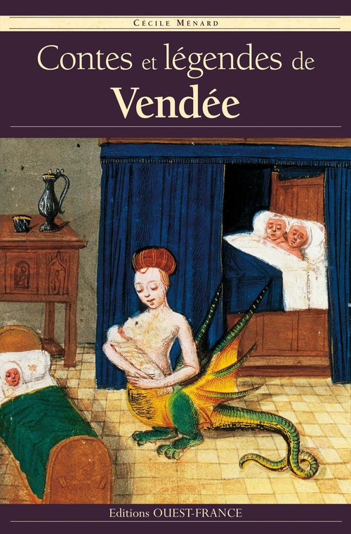 Couverture ebook de Contes et légendes de Vendée, de Cécile Menard