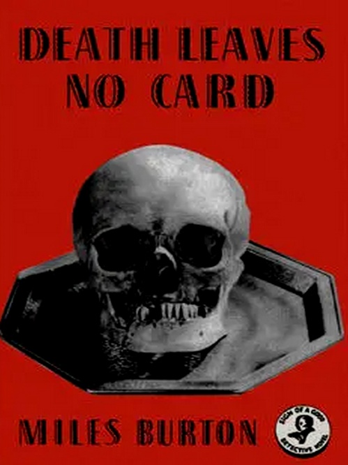 Couverture ebook de Death Leaves No Card, de Miles Burton