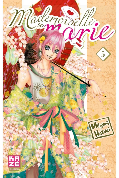 Couverture ebook de Mademoiselle se marie T05, de Megumi Hazuki