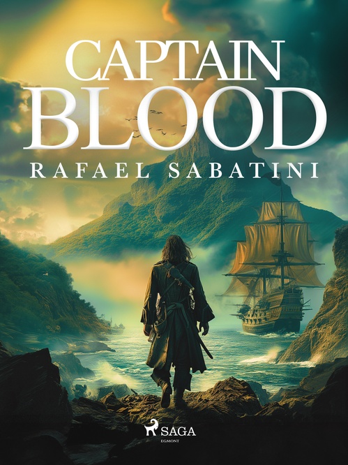 ebook cover of Captain Blood, by Rafael Sabatini
