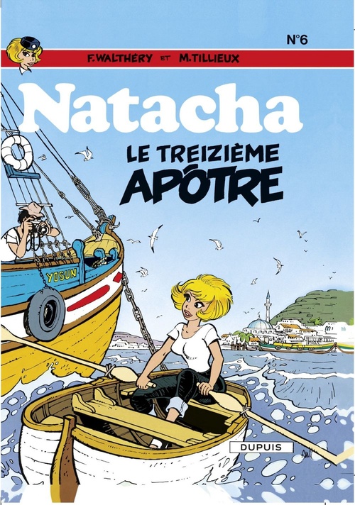 Couverture ebook de Natacha - Tome 6 - Le Treizième apôtre, de Maurice Tillieux, François Walthéry