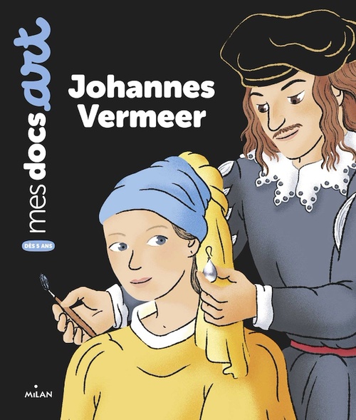 Couverture ebook de Jan Vermeer, de Vincent Etienne