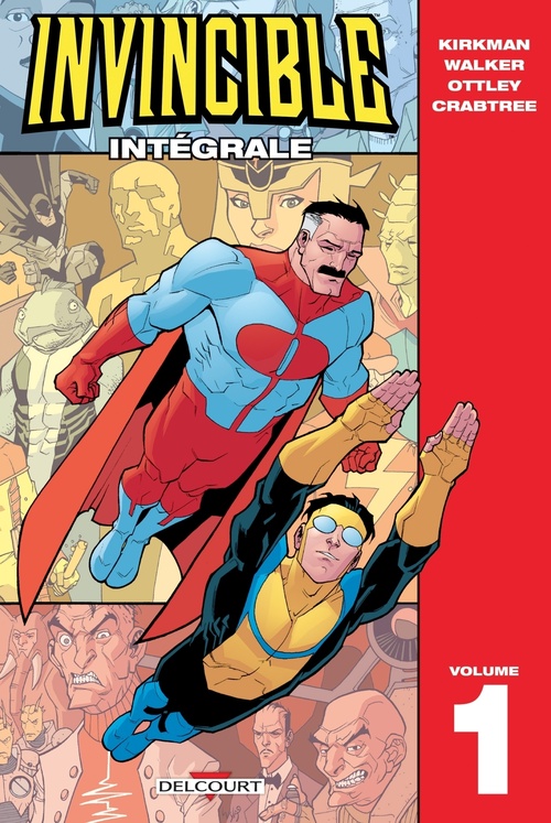Couverture ebook de Invincible - Intégrale T01, de Robert Kirkman