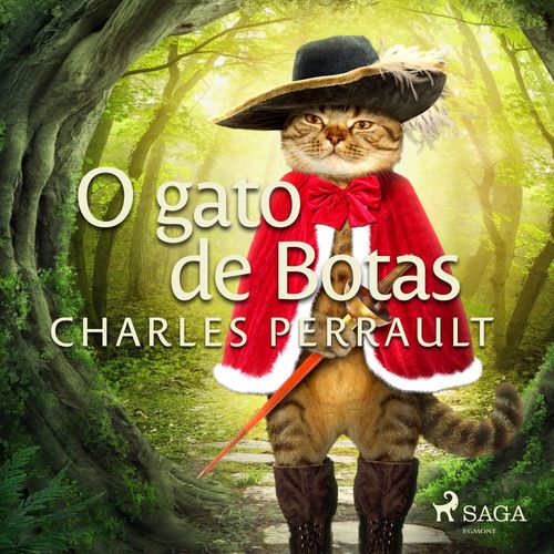 Couverture audiobook de O gato de botas, de Charles Perrault