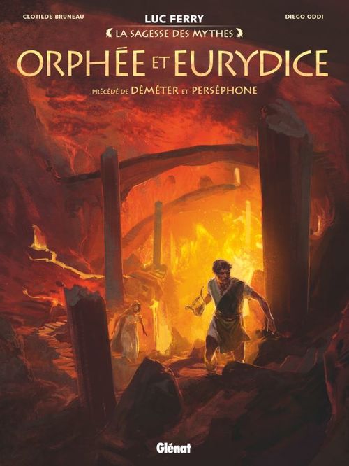 ebook cover of Orphée et Eurydice, by Clotilde Bruneau, Diego Oddi