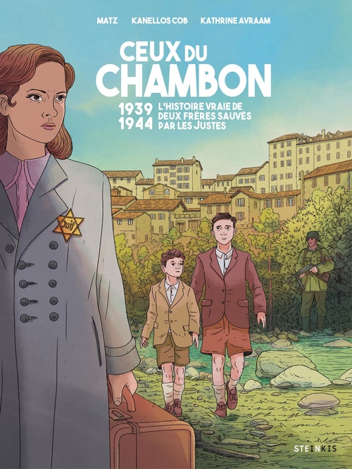 Couverture ebook de Ceux du chambon - 1939-1944 Deux frères sauvés par les Justes, de Matz