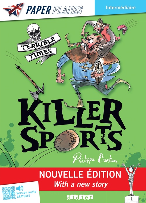 Couverture ebook de Killer Sports - Livre + mp3 - Ed. 2024, de Philippa Boston