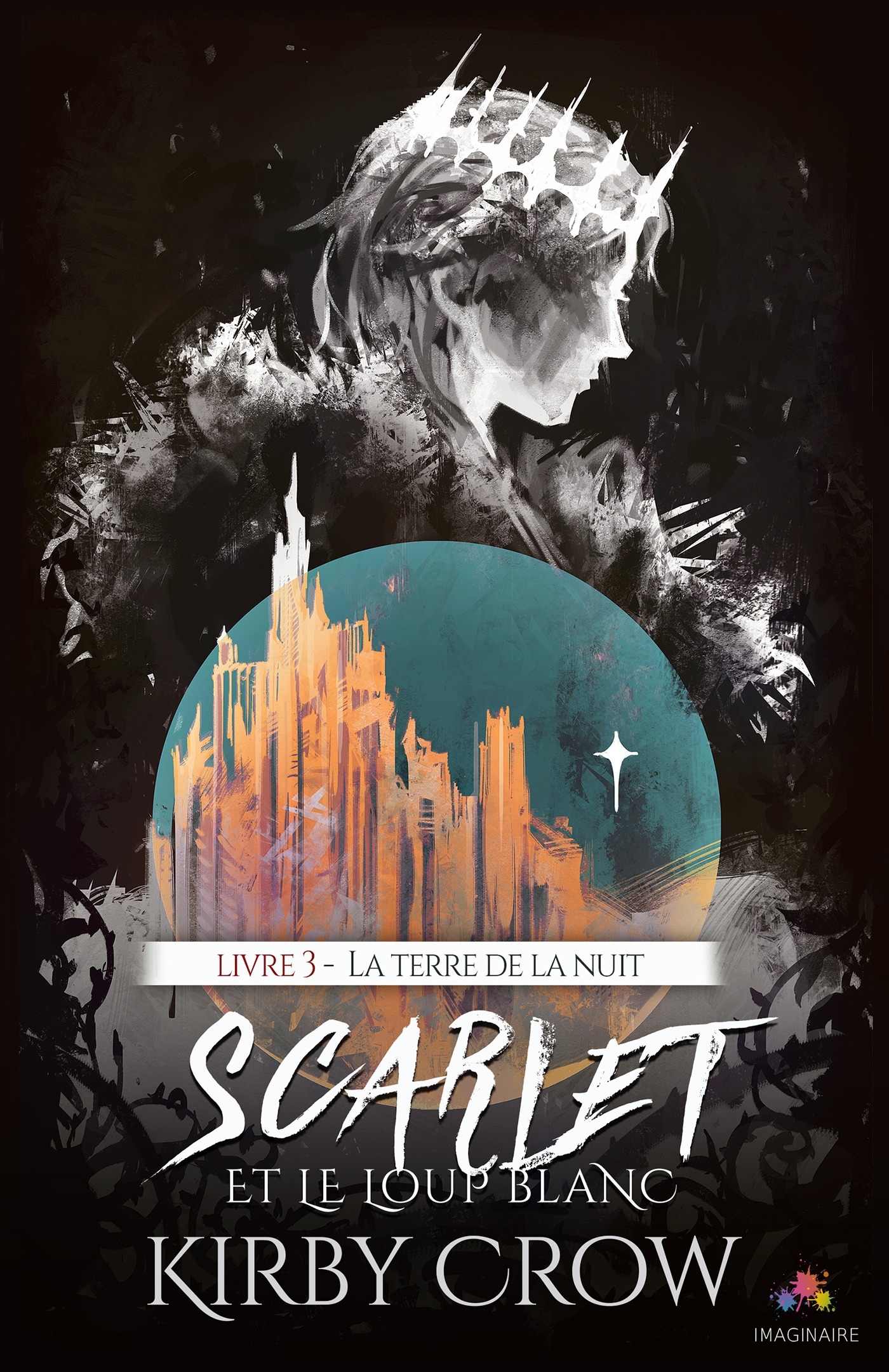 ebook cover of La terre de la nuit, by Kirby Crow