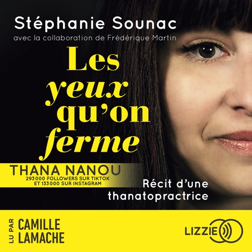 Couverture audiobook de Les yeux qu'on ferme, de Stéphanie Sounac