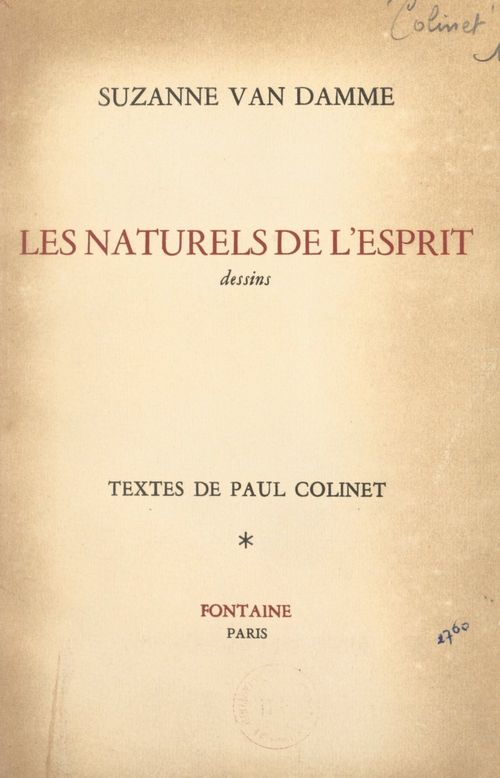 ebook cover of Les naturels de l'esprit, by Paul Colinet