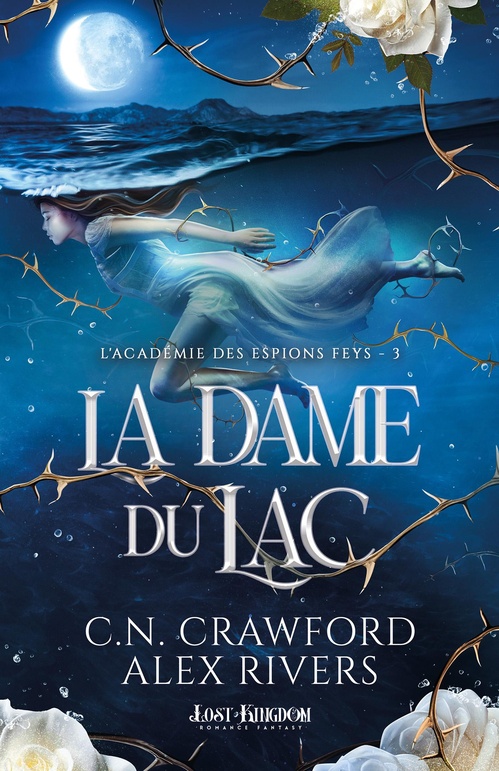 ebook cover of La dame du lac, by C. N. Crawford, Alex Rivers
