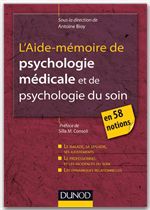 ebook cover of L'Aide-mémoire de psychologie médicale et psychologie du soin, by Antoine Bioy