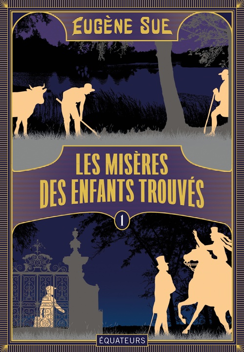 ebook cover of Les Misères des enfants trouvés - Tome 1, by Eugène Sue