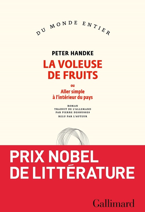 ebook cover of La voleuse de fruits, by Peter Handke