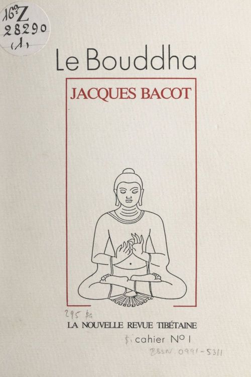 Couverture ebook de Le Bouddha, de Jacques Bacot