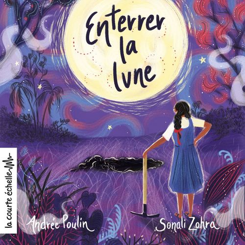 Couverture audiobook de Enterrer la lune, de Andrée Poulin