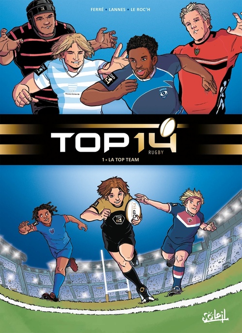 ebook cover of TOP 14 T01 - La Top Team, by Benjamin Ferré