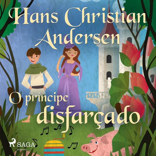 Couverture audiobook de O príncipe disfarçado, de Hans Christian Andersen