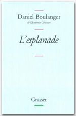 ebook cover of L'esplanade, by Daniel Boulanger