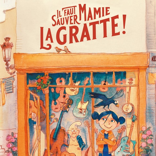 Couverture audiobook de Il faut sauver Mamie La Gratte !, de Sanseverino